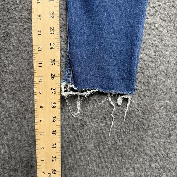 Rag & Bone Cate Mid Rise Ankle Skinny Jeans Women's 29 Blue Stretch Distressed - Picture 9 of 9